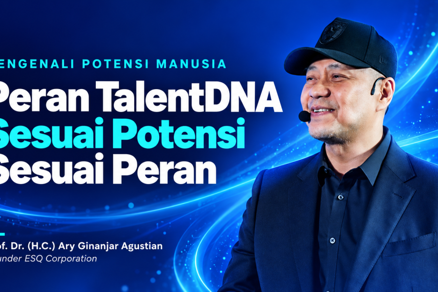 Ary Ginanjar menjelaskan peran TalentDNA dalam menempatkan orang sesuai potensi dan perannya