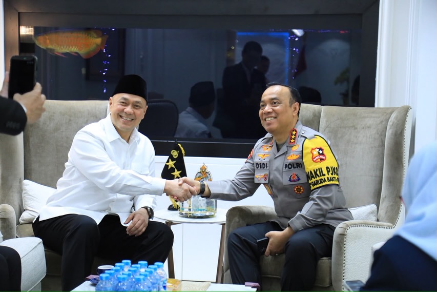 Wakapolri Dedi Prasetyo dan Ary Ginanjar membahas sistem karier Polri berbasis TalentDNA dan Agentic AI di Mabes Polri